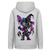 HEXIE HAZE – Damen Hoodie - Hellgrau meliert