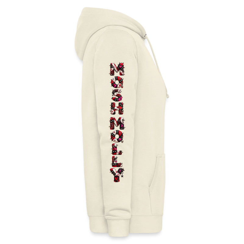 MOSH MOLLY – Damen Hoodie - Vanille-Milchshake
