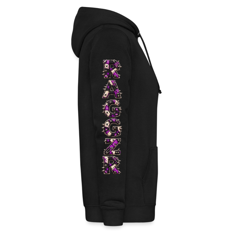 RAGGZR – Damen Hoodie - Schwarz