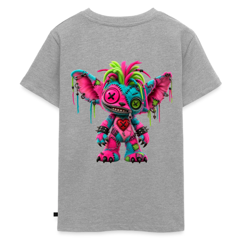 RIOT ROXIE – Kinder Premium T-Shirt - Grau meliert
