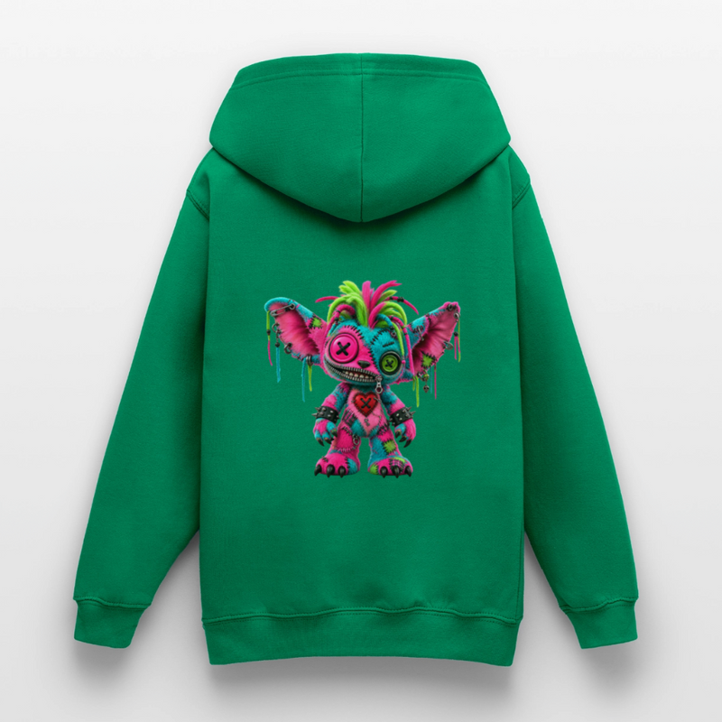 RIOT ROXIE – Teenie Hoodie - Kelly Green