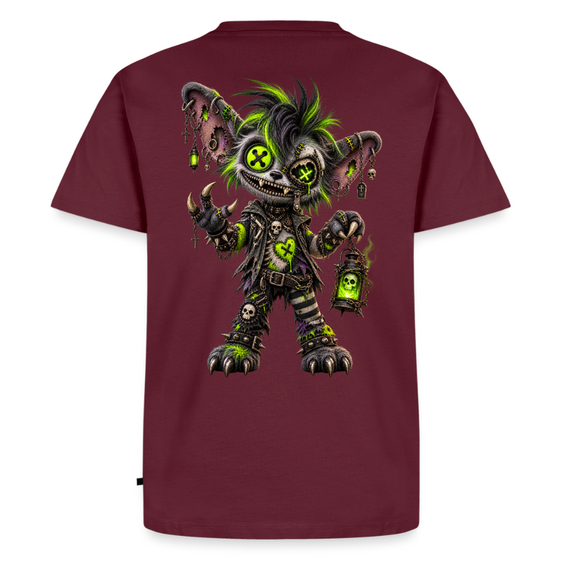 GRAVEYARD GIZZ – Herren Premium T-Shirt - Burgunderrot