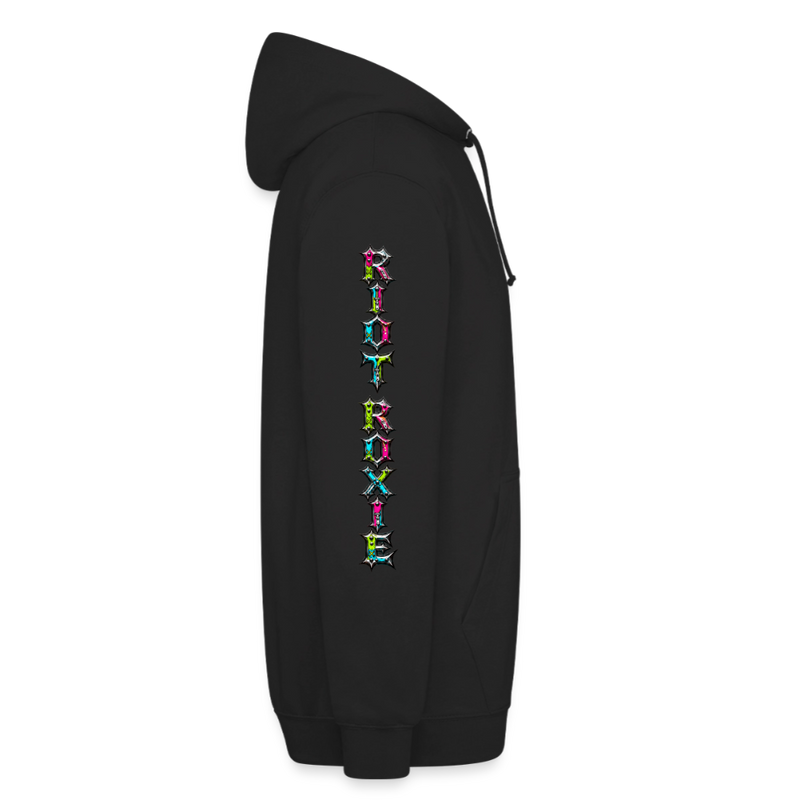 RIOT ROXIE – Herren / Unisex Hoodie - Schwarz