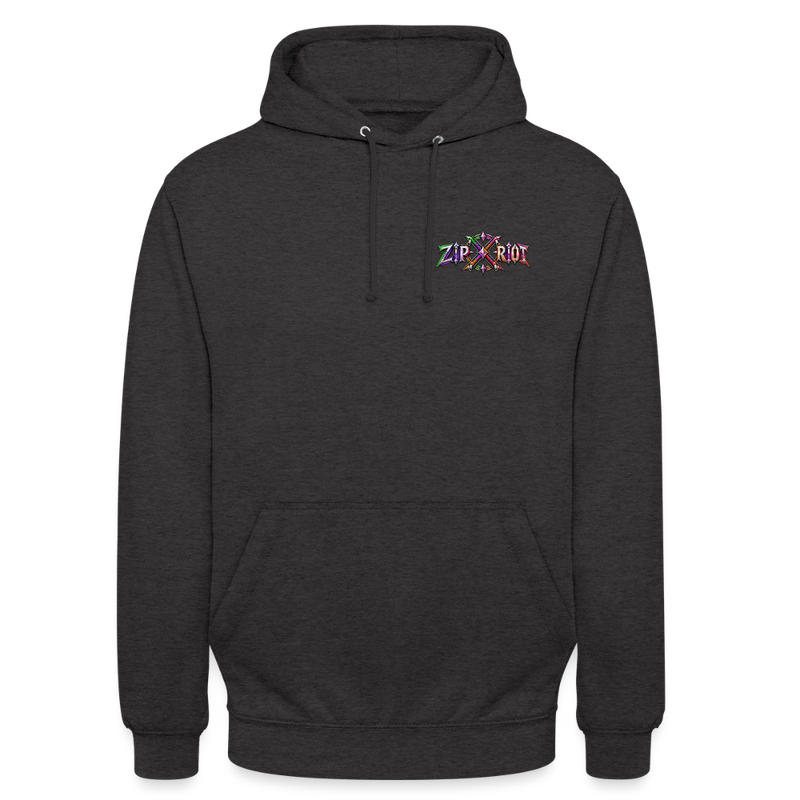RIOT ROXIE – Herren / Unisex Hoodie - Anthrazit