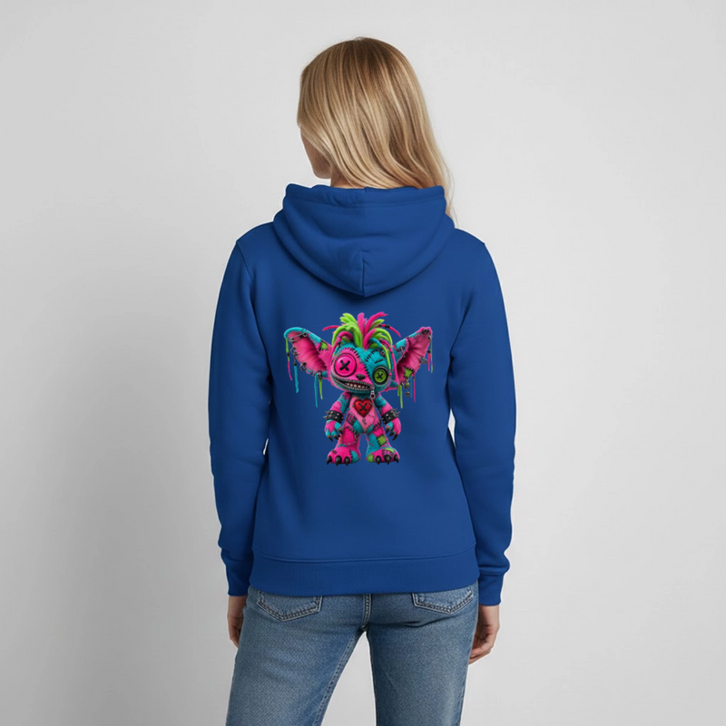 RIOT ROXIE – Damen Hoodie - Royalblau