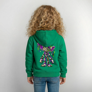 VOODOO VINNIE – Kinder Hoodie - Kelly Green