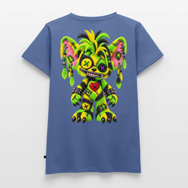 FUZZBALL GREMMY – Damen Premium T-Shirt - Taubenblau