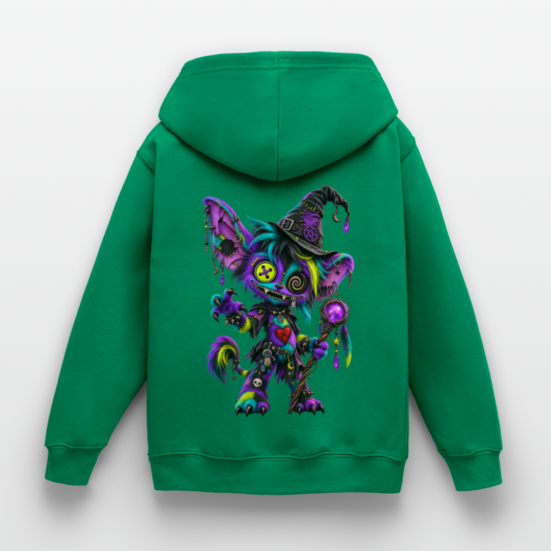 HEXIE HAZE – Kinder Hoodie - Kelly Green
