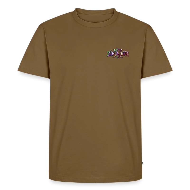 GRAVEYARD GIZZ – Herren Premium T-Shirt - Nussbraun