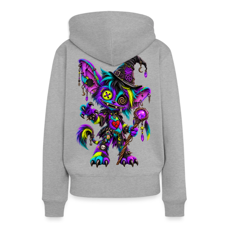 HEXIE HAZE – SPELLBOUND | Premium Damen-Hoodie - Grau meliert