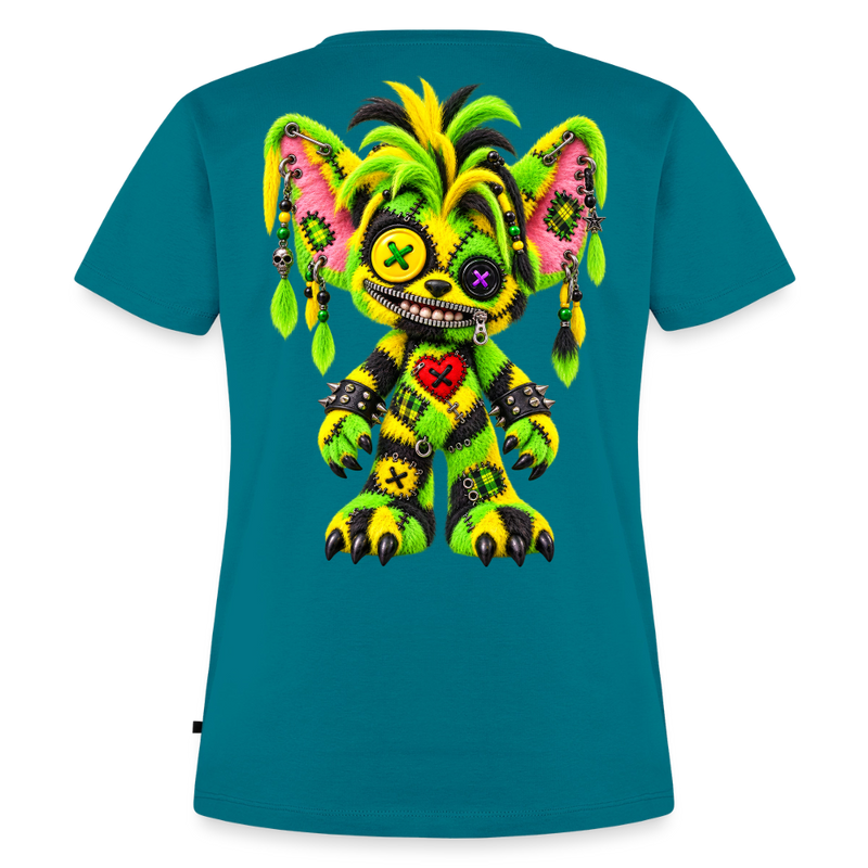 FUZZBALL GREMMY – Damen Premium T-Shirt - Petrol