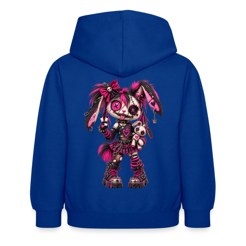 VELVET VEX – Kinder Hoodie - Royalblau