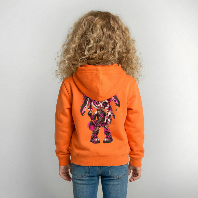VELVET VEX – Kinder Hoodie - Orange