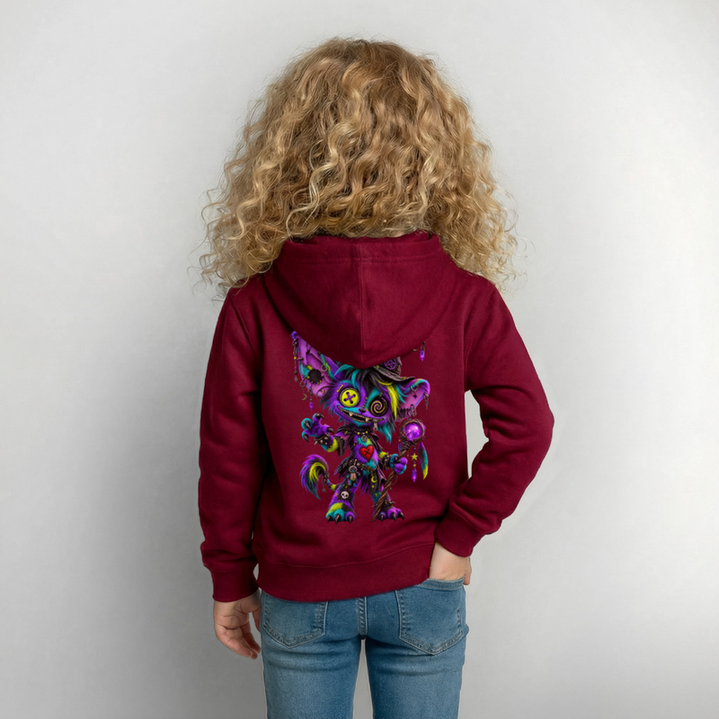 HEXIE HAZE – Kinder Hoodie - Bordeaux