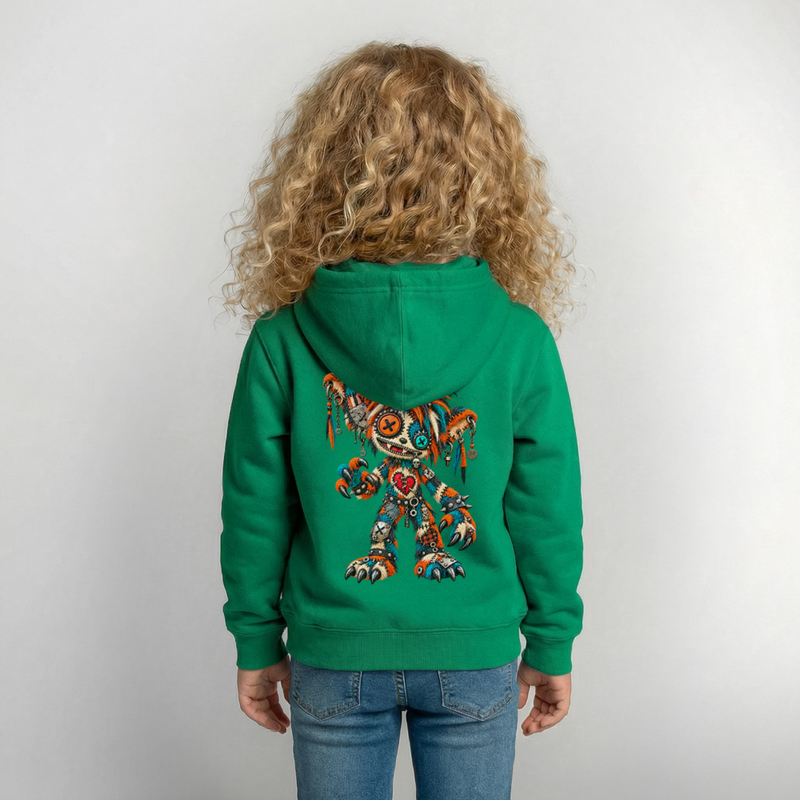 SCRAP JACK – Kinder Hoodie - Kelly Green