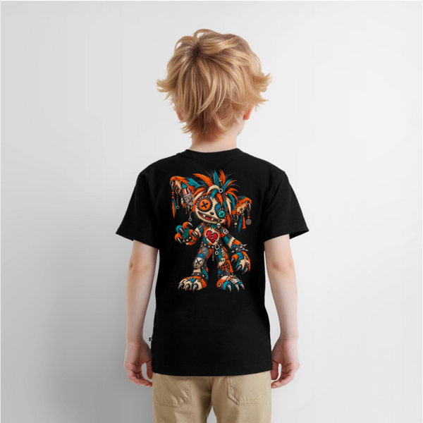 SCRAP JACK – Kinder Premium T-Shirt - Schwarz