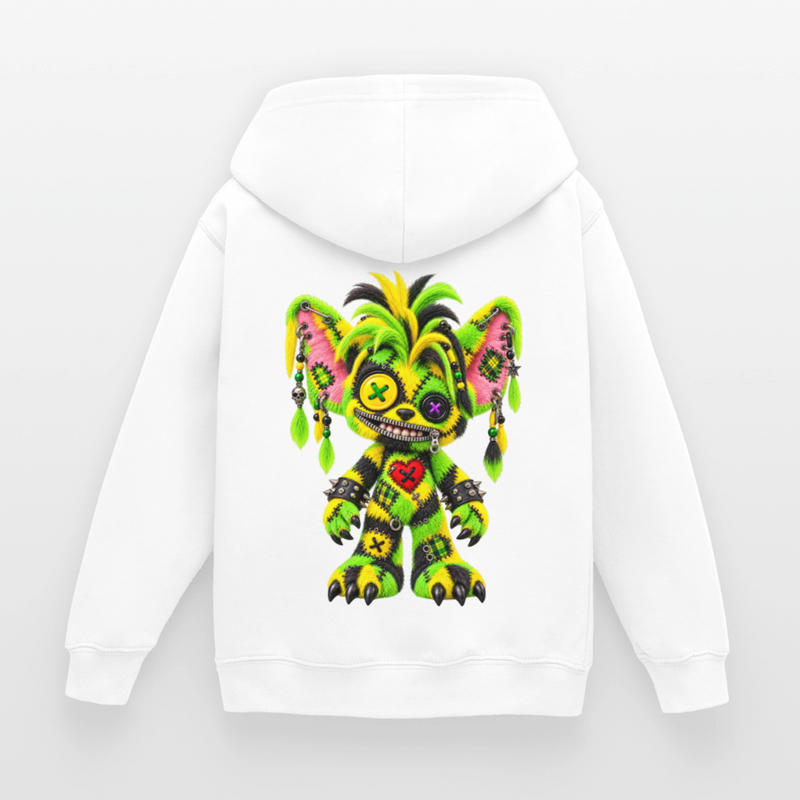 FUZZBALL GREMMY – Kinder Hoodie - Weiß