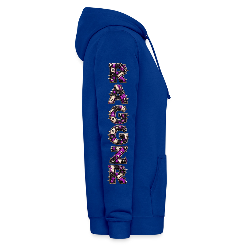 RAGGZR – Damen Hoodie - Royalblau