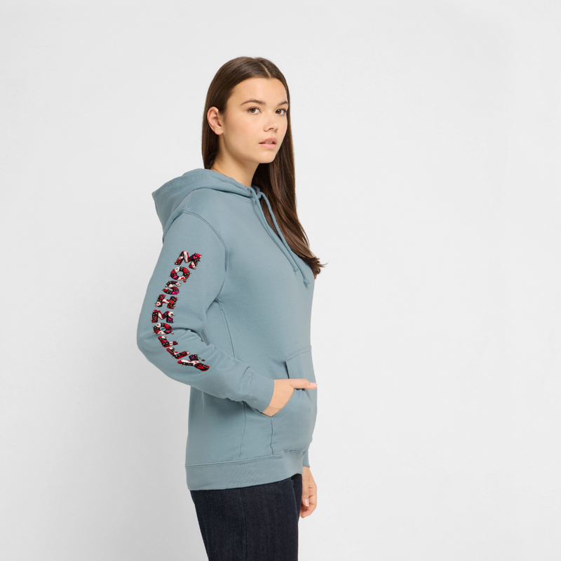 MOSH MOLLY – Herren / Unisex Hoodie - Nebelblau