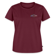 VELVET VEX – Damen Premium T-Shirt - Burgunderrot