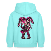 VELVET VEX – Kinder Hoodie - Pfefferminze