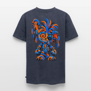STATIC SPIKE – Herren Premium T-Shirt - Jeansblau 