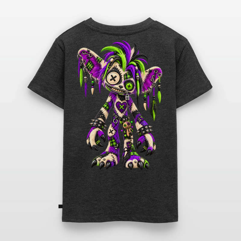VOODOO VINNIE – Kinder Premium T-Shirt - Anthrazit meliert