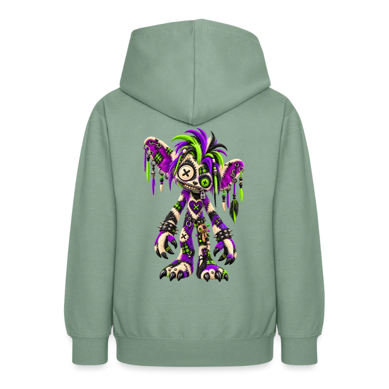 VOODOO VINNIE – Teenie Hoodie - Graugrün