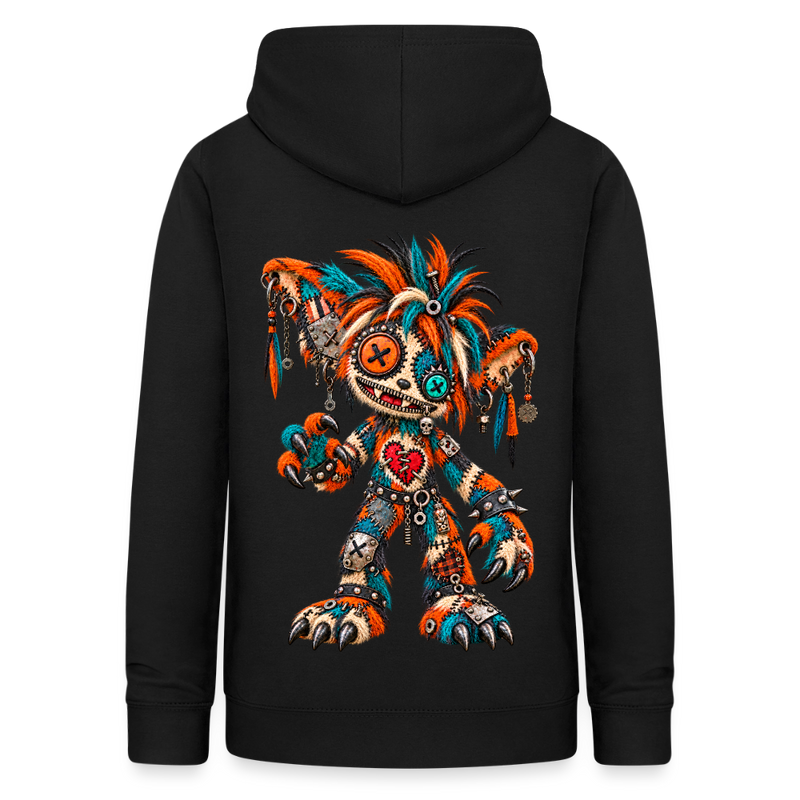 SCRAP JACK – Damen Hoodie - Schwarz