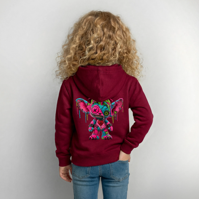 RIOT ROXIE – HIGHJUMP | Kinder Premium Hoodie - Bordeaux