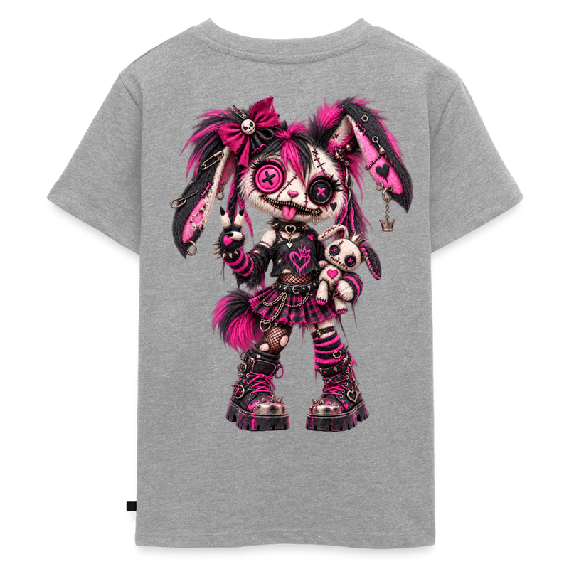 VELVET VEX – Kinder Premium T-Shirt - Grau meliert