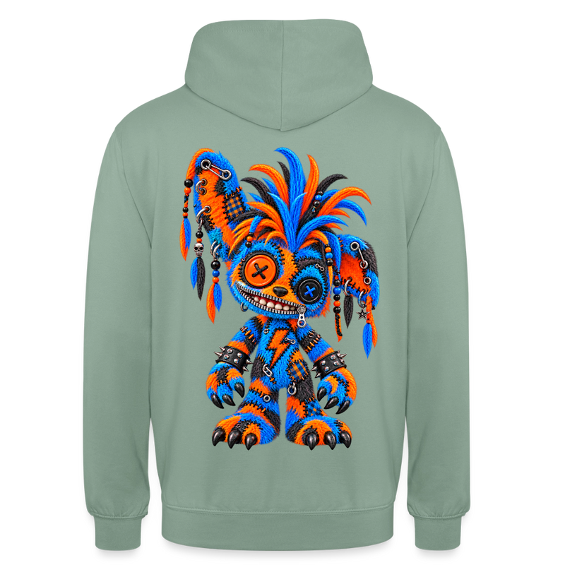 STATIC SPIKE – Herren / Unisex Hoodie - Graugrün