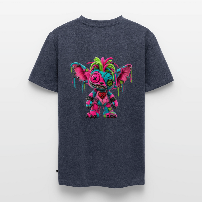 RIOT ROXIE – Herren Premium T-Shirt - Jeansblau 