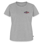 VELVET VEX – Damen Premium T-Shirt - Grau meliert