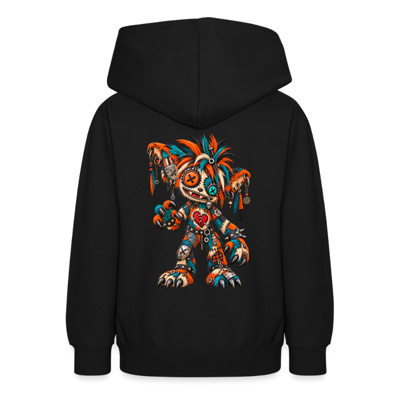 SCRAP JACK – Teenie Hoodie - Schwarz