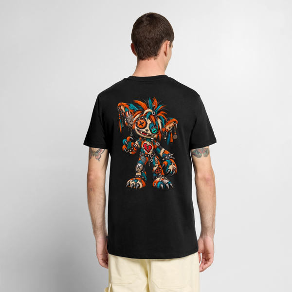 SCRAP JACK – Herren Premium T-Shirt - Schwarz