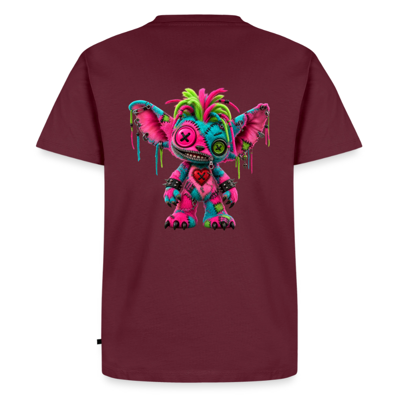RIOT ROXIE – Herren Premium T-Shirt - Burgunderrot