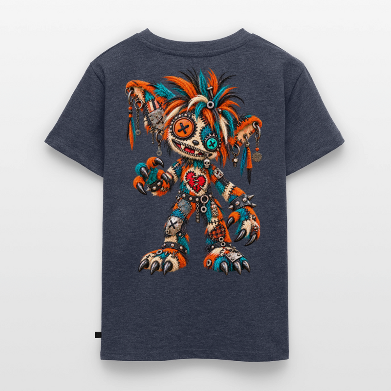 SCRAP JACK – Kinder Premium T-Shirt - Jeansblau 