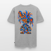 STATIC SPIKE – Herren Premium T-Shirt - Grau meliert
