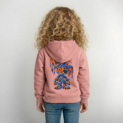 STATIC SPIKE – Kinder Hoodie - Altrosa