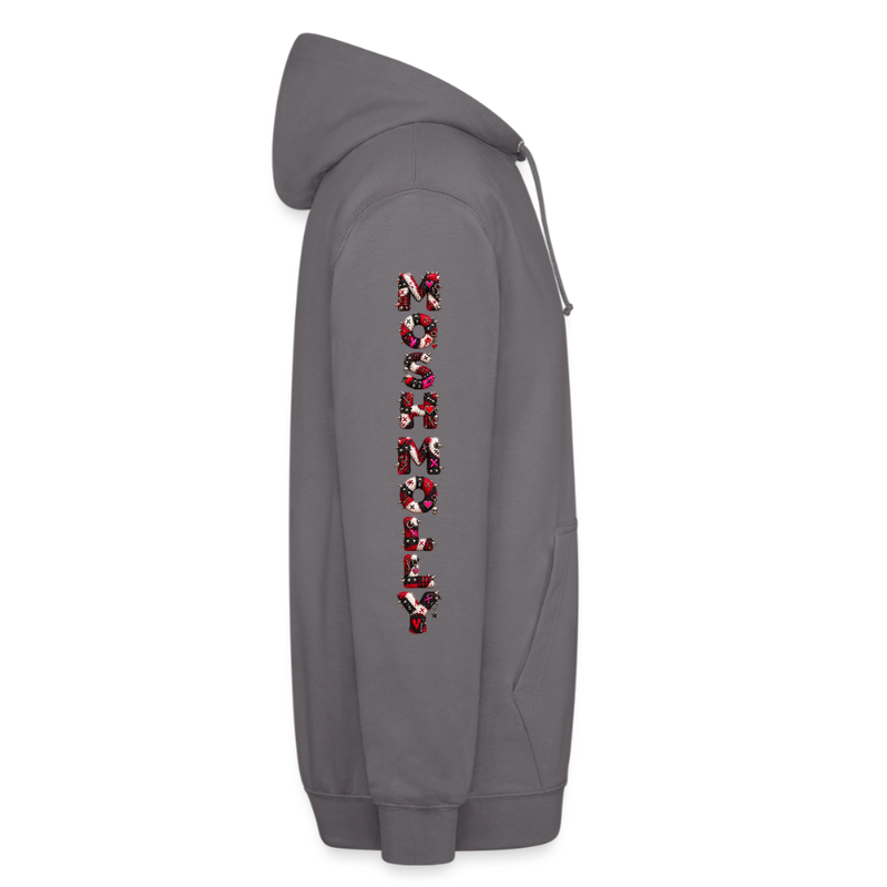 MOSH MOLLY – Herren / Unisex Hoodie - Mittelgrau