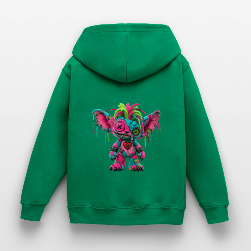RIOT ROXIE – Kinder Hoodie - Kelly Green