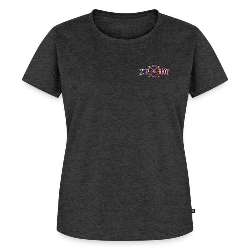 GRAVEYARD GIZZ – Damen Premium T-Shirt - Anthrazit meliert