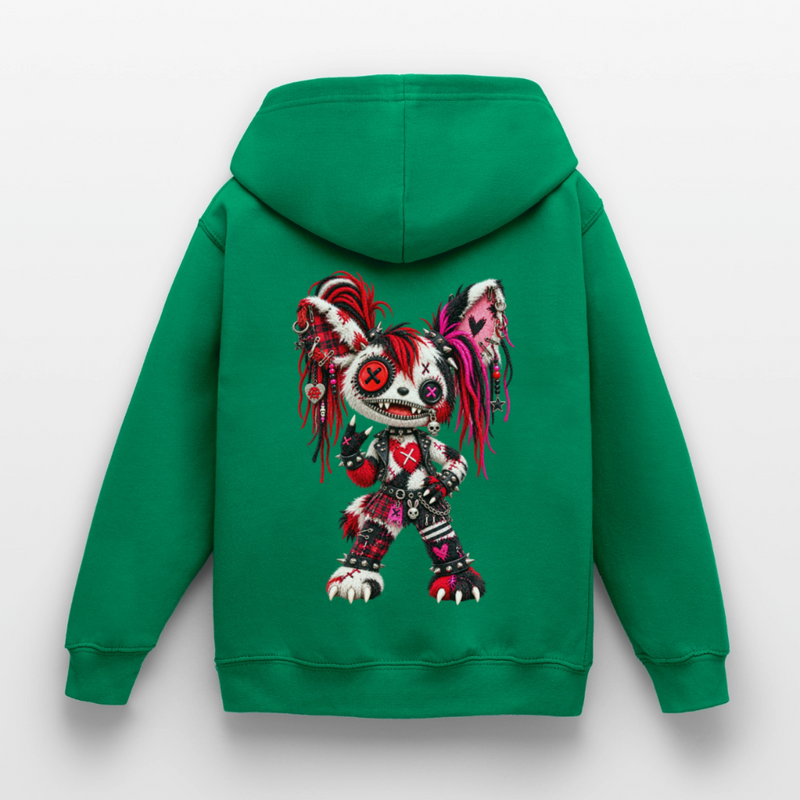 MOSH MOLLY – Kinder Hoodie - Kelly Green