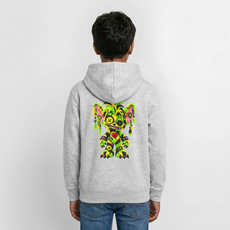 FUZZBALL GREMMY – Teenie Hoodie - Hellgrau meliert