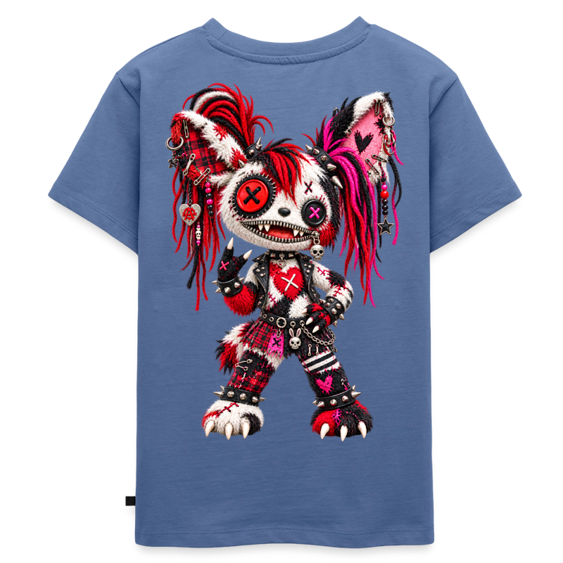 MOSH MOLLY – Kinder Premium T-Shirt - Taubenblau