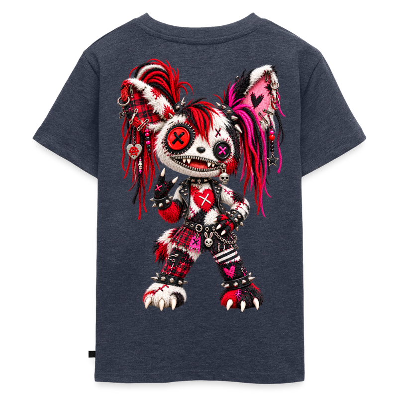 MOSH MOLLY – Kinder Premium T-Shirt - Jeansblau 