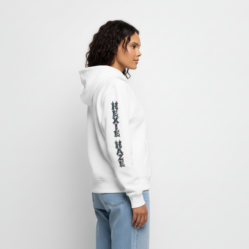 HEXIE HAZE – SPELLBOUND | Premium Damen-Hoodie - Weiß