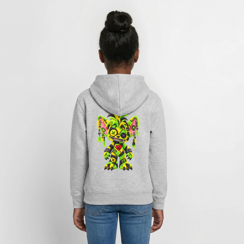 FUZZBALL GREMMY – Teenie Hoodie - Hellgrau meliert