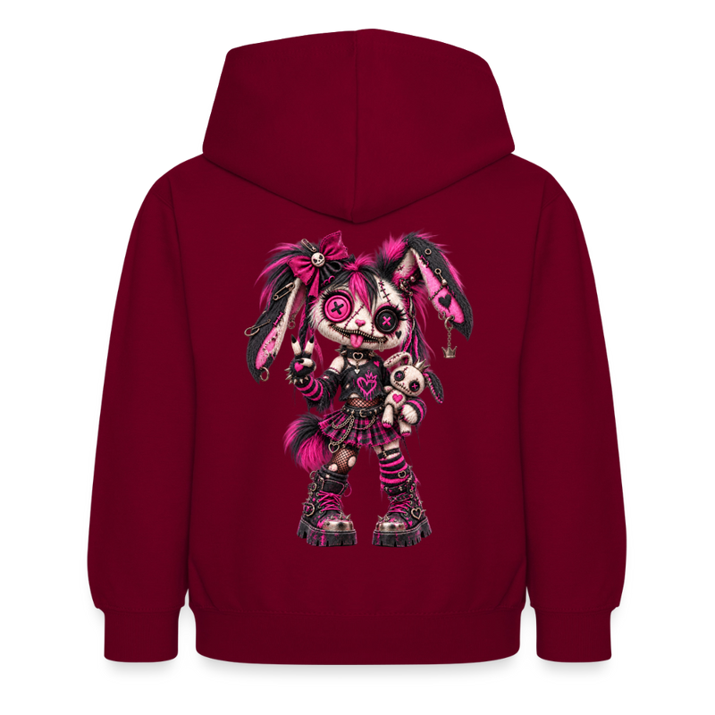 VELVET VEX – Kinder Hoodie - Bordeaux